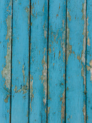 turquoise wooden background in rustic style
