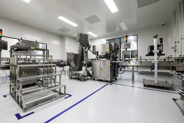 Drug manufacturing laboratory equipment. - 283594978
