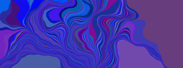 Abstract fluid background. Vector colorful illustration.