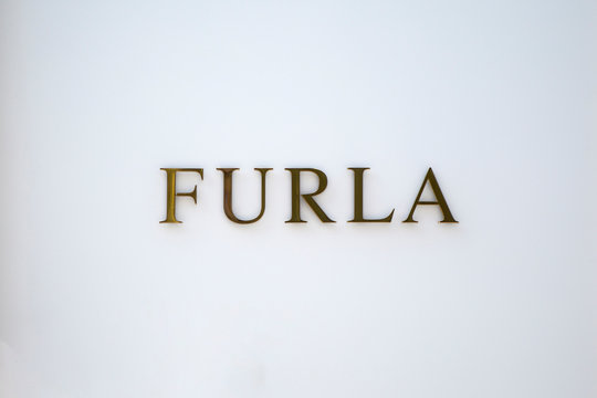 Detail of Furla store in Tokyo, Japan. Furla is an Italian luxury company that was created by the Furlanetto family in 1927.