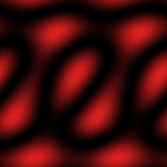 red abstract line on black background