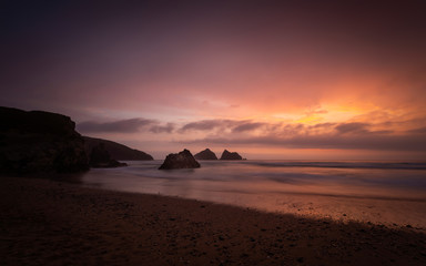 Holywell Beach Cornwall