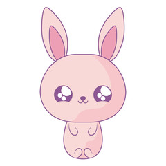 cute rabbit baby animal kawaii style