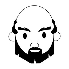 grandparent senior old grandfather cartoon