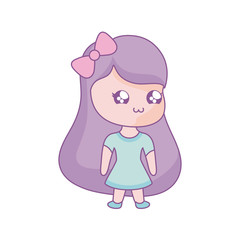 cute little girl kawaii style