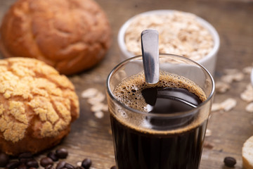 coffee and bread