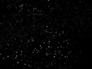 Glitter vintage lights background. Abstract blur background.
