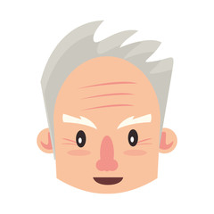 grandparent senior old grandfather cartoon