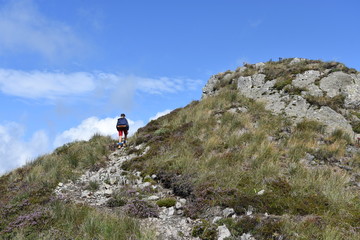 randonn&eacute;e, cantal, auvergne