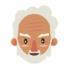 grandparent senior old grandfather cartoon