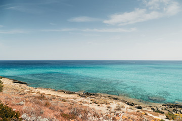 Obraz premium einsamer Strand auf Mallorca