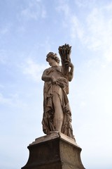 Obraz premium Statue of the fertility goddess in Florence.