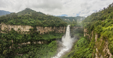 Tequendama Falls from Colombia - Powered by Adobe