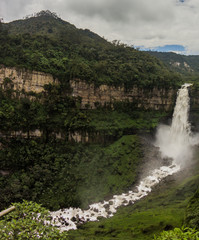 Tequendama falls from Colombia