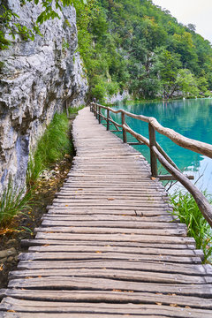 Plivitce National park in Croatia