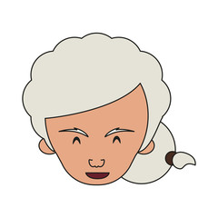 grandparent senior old grandmother cartoon