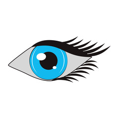 eye human optical vision cartoon