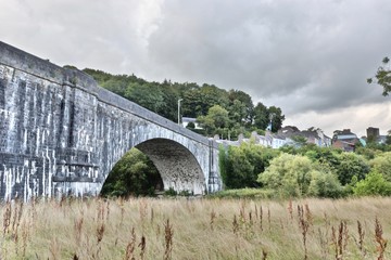 The Towy Bridge at Llandeilo, Carmarthenshire, Wales, U.K.