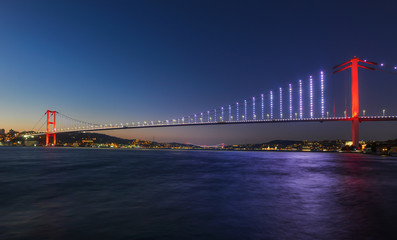 15 July Bosphorus Bridge istanbul