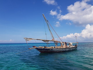 Obraz premium boat in sea