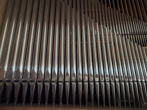 church pipe organ keyboard instrument