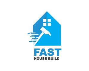 house build and renovation logo icon vector illustration