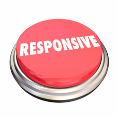 Responsive Feedback Intuitive Button 3d Illustration