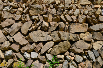 The old brick wall