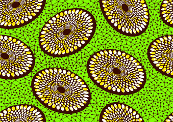 african fashion seamless pattern, vector illustration file. 