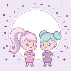 cute little girls kawaii style