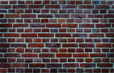 Dark brick wall background
