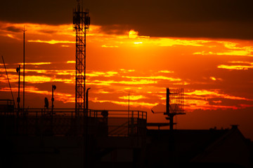 paisaje amanecer atardecer  