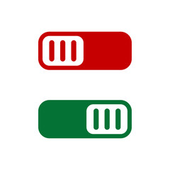 Power button swich turn on off icon vector symbol illustration