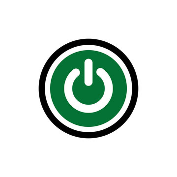 Power button swich turn on off icon vector symbol illustration