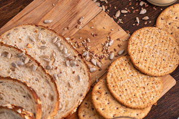  juice, yogurt, and other foods for breakfast or snack,