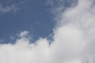 clouds in the sky