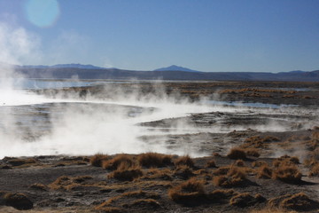 Salar de Uyuni, amid the Andes in southwest Bolivia