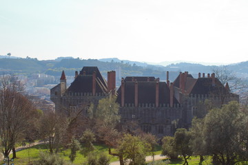 Fototapeta premium Palace of the Duke of Braganza in Guimaraes, Portugal