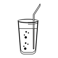 healthy diet eating lifestyle cartoon in black and white