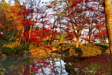 《旧池田氏庭園 払田分家》秋田県大仙市