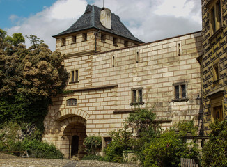 Fototapeta na wymiar Frydland,zamek, czechy