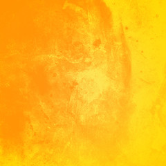 Beautiful yellow old background. Grunge background. Square space for text.