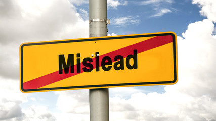 Street Sign Consultation versus Mislead