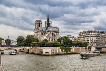 Notre de Dame de Paris Cathedral in France