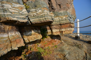 Fototapeta premium Cliff fault