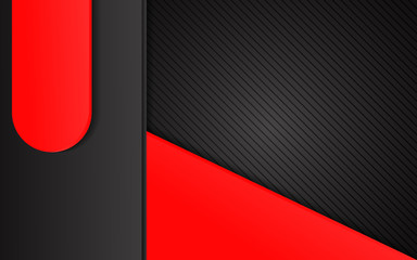 Abstract red and black background. Modern frame and cover texture concept. Vector design template for use element  business card, sale banner, poster, flyer, black friday advertising