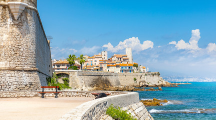 Historic center of Antibes, French Riviera