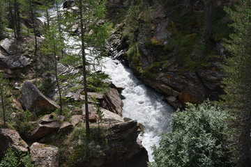 Martell, Martelltal, Schlucht, Klamm, Vinschgau, Südtirol, Plima, Plima-Schlucht, Schluchtenweg,...