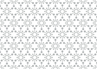 Abstract geometric pattern. A seamless vector background. White and grey ornament. Graphic modern pattern. Simple lattice graphic design.