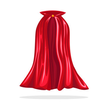 Red hero cape. 